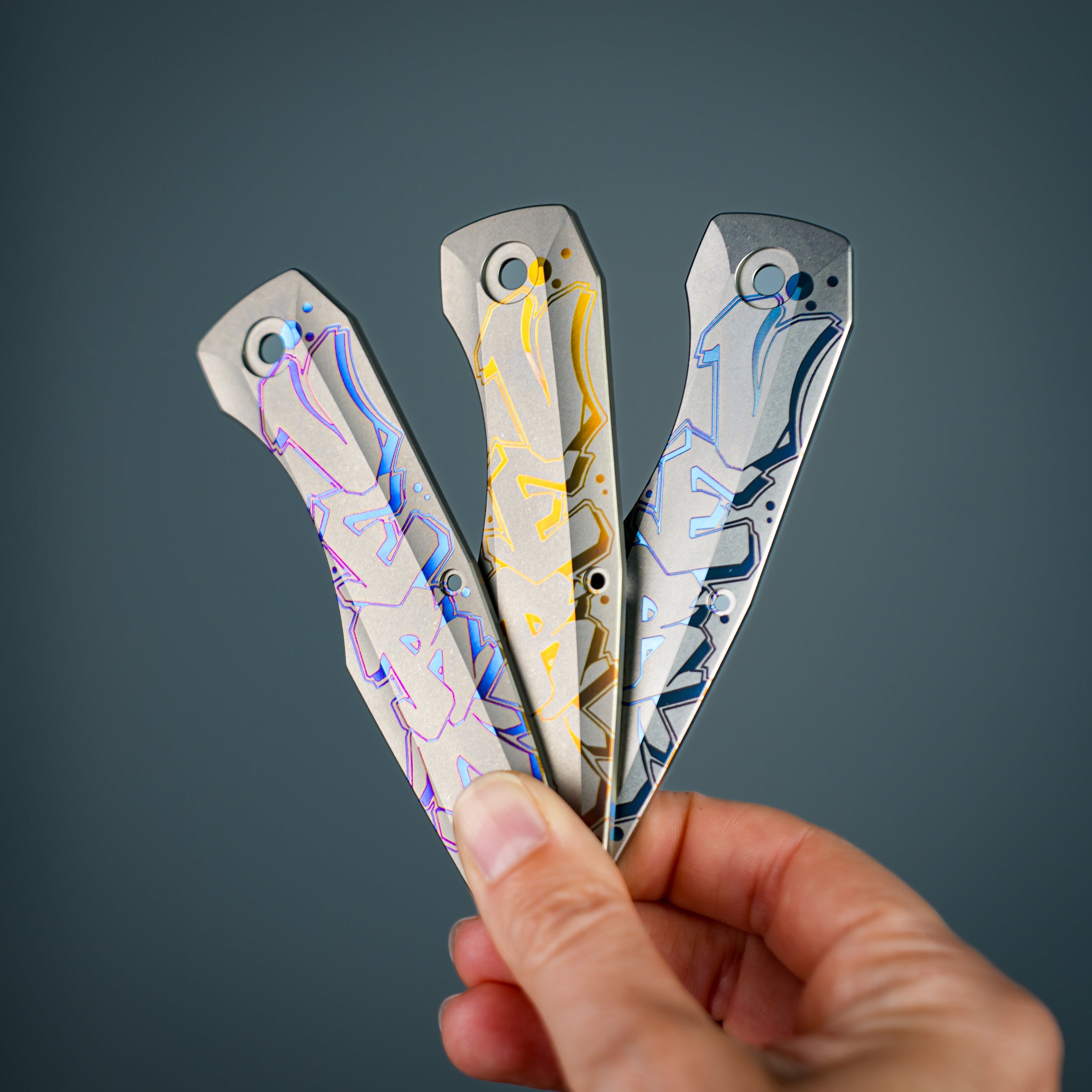 Custom Ti Laser-Etching Service