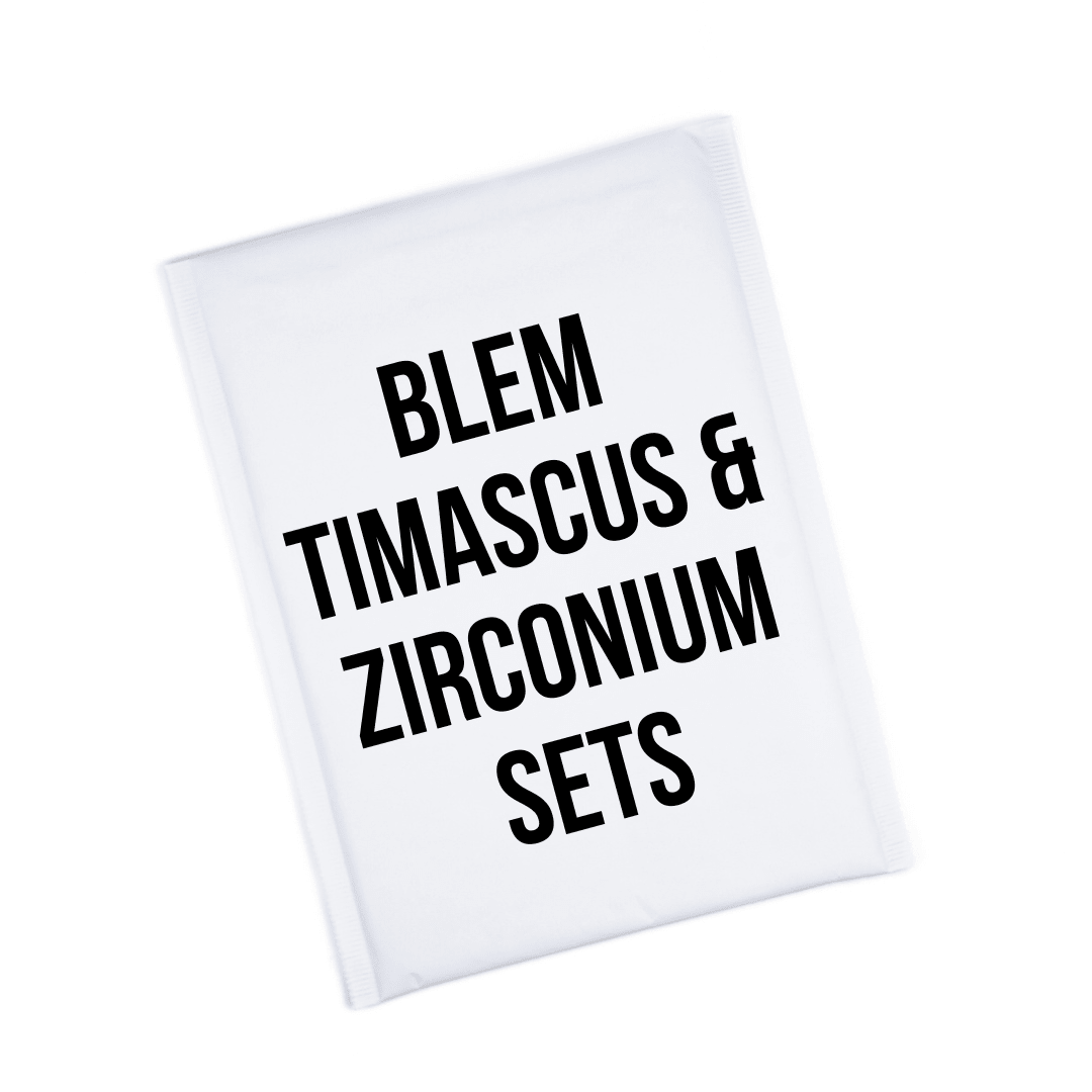 Blem Timascus & Zirconium - Folding Knife Hardware - Vero Engineering