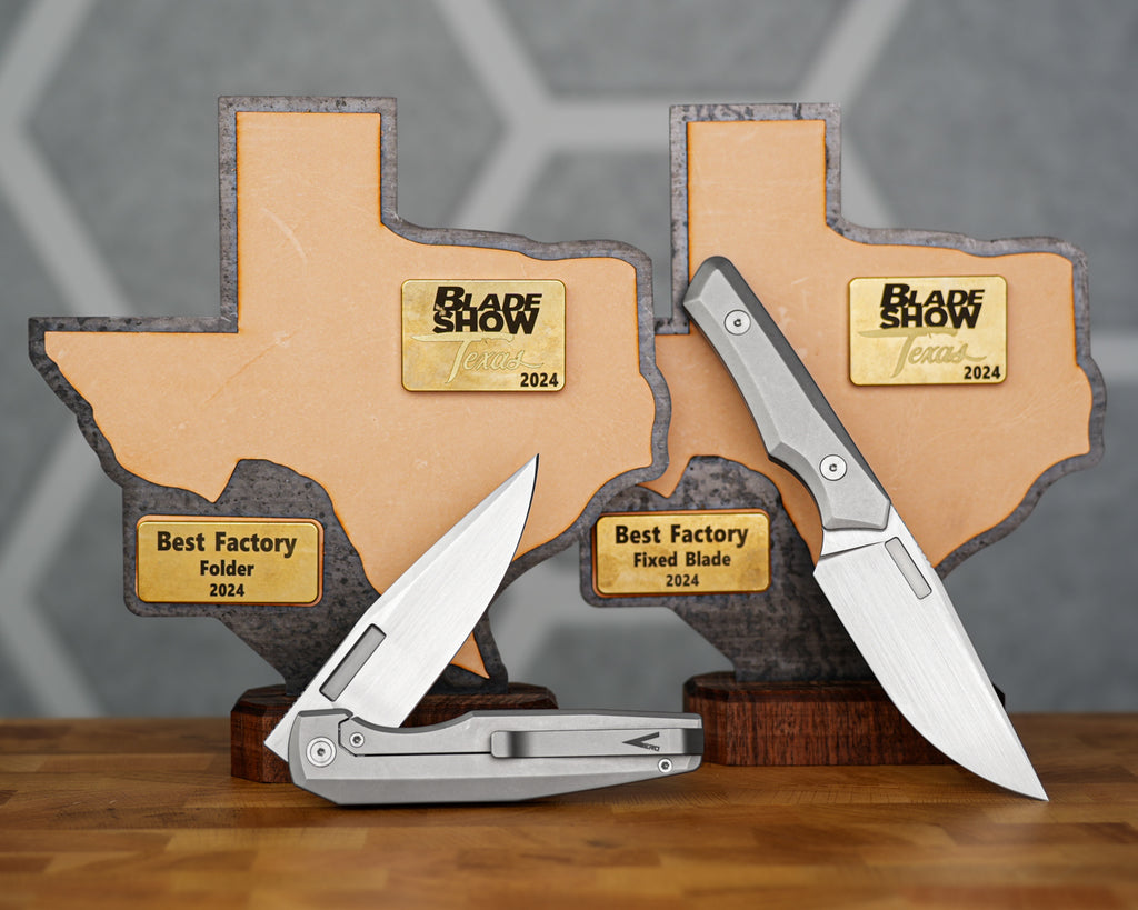 Blade Show TX: Best Factory Folder & Best Fixed Blade