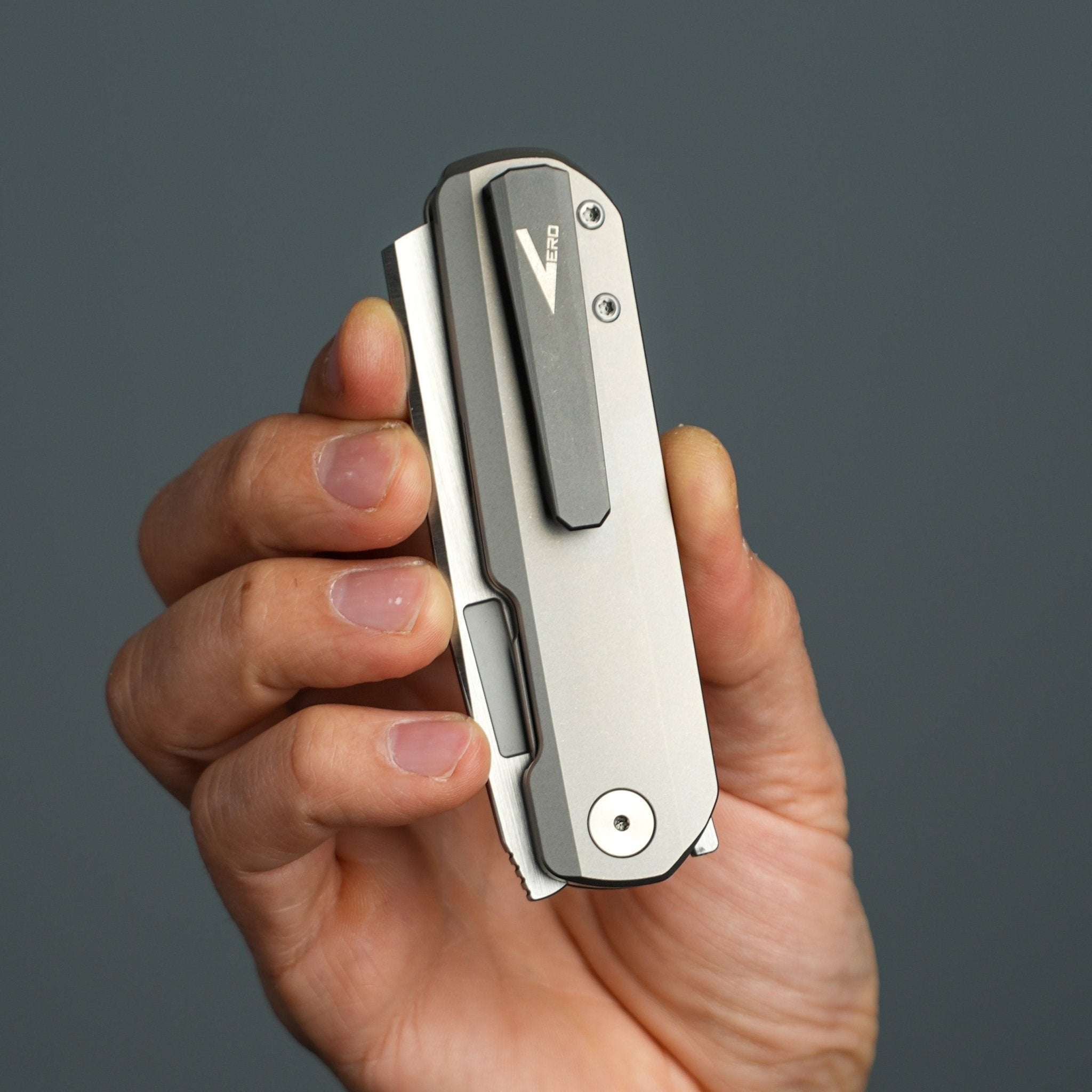 Lynch Titanium Clip - Folding Knife Hardware - Vero Engineering