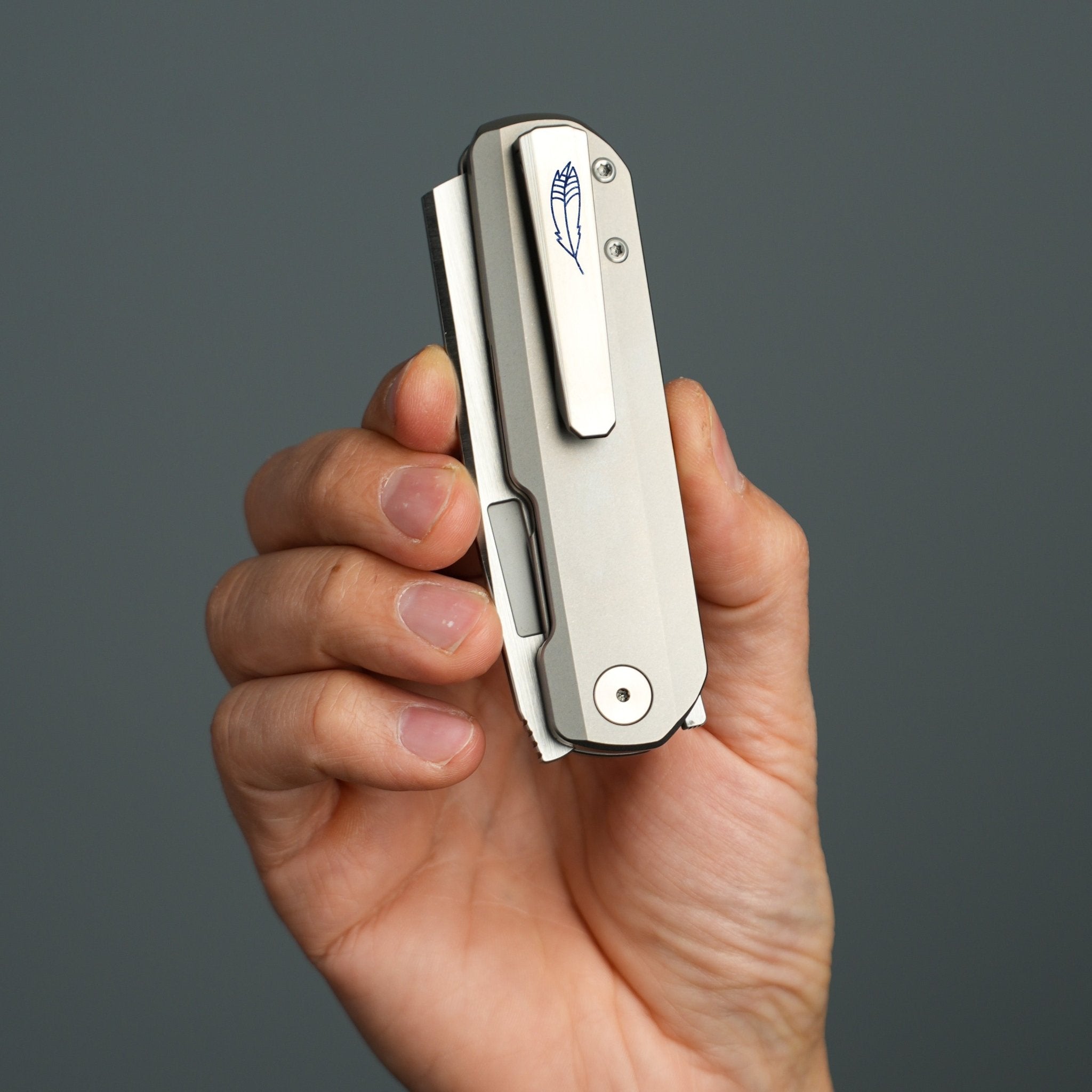 Lynch Titanium Clip - Folding Knife Hardware - Vero Engineering